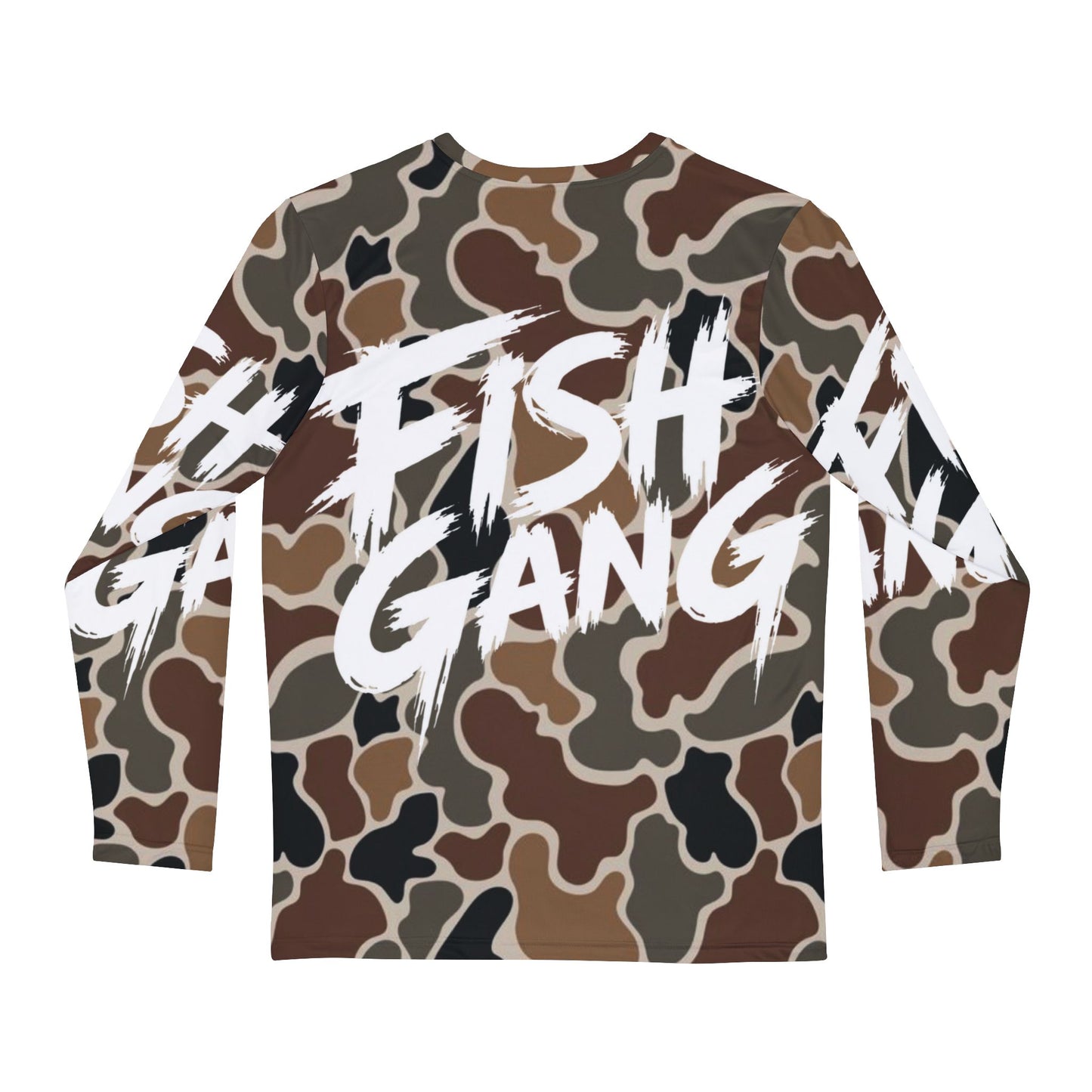 Men's Long Sleeve Shirt | Fish Gang | Duck Camo