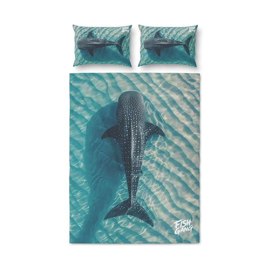 Quilt Cover Set Of Three | Fish Gang | Live Free, Reel Free