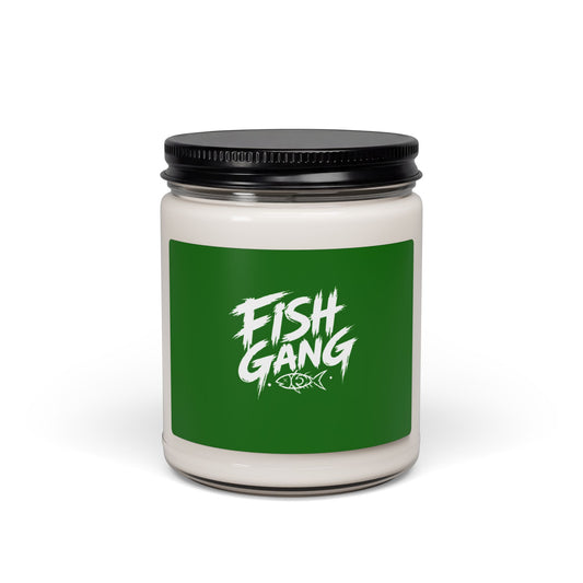 Fish Gang Illustration Candle | 9oz Soy Candle