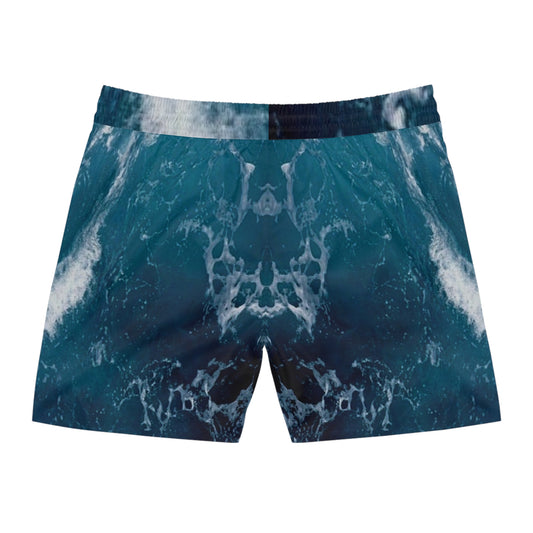 Men's Mid-Length Swim Shorts | Fish Gang | Ocean Waters