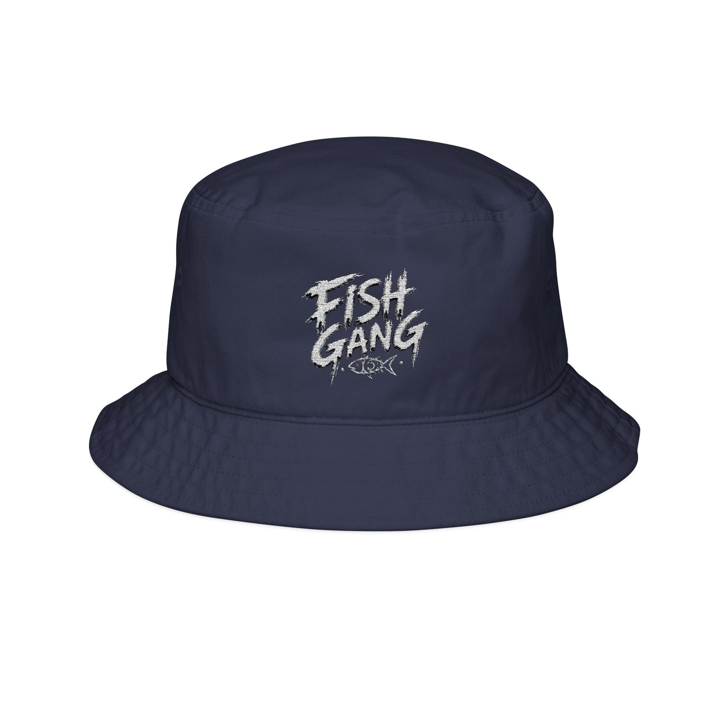 Fish Gang | embroidered Bucket Hat | Fishing Logo hat