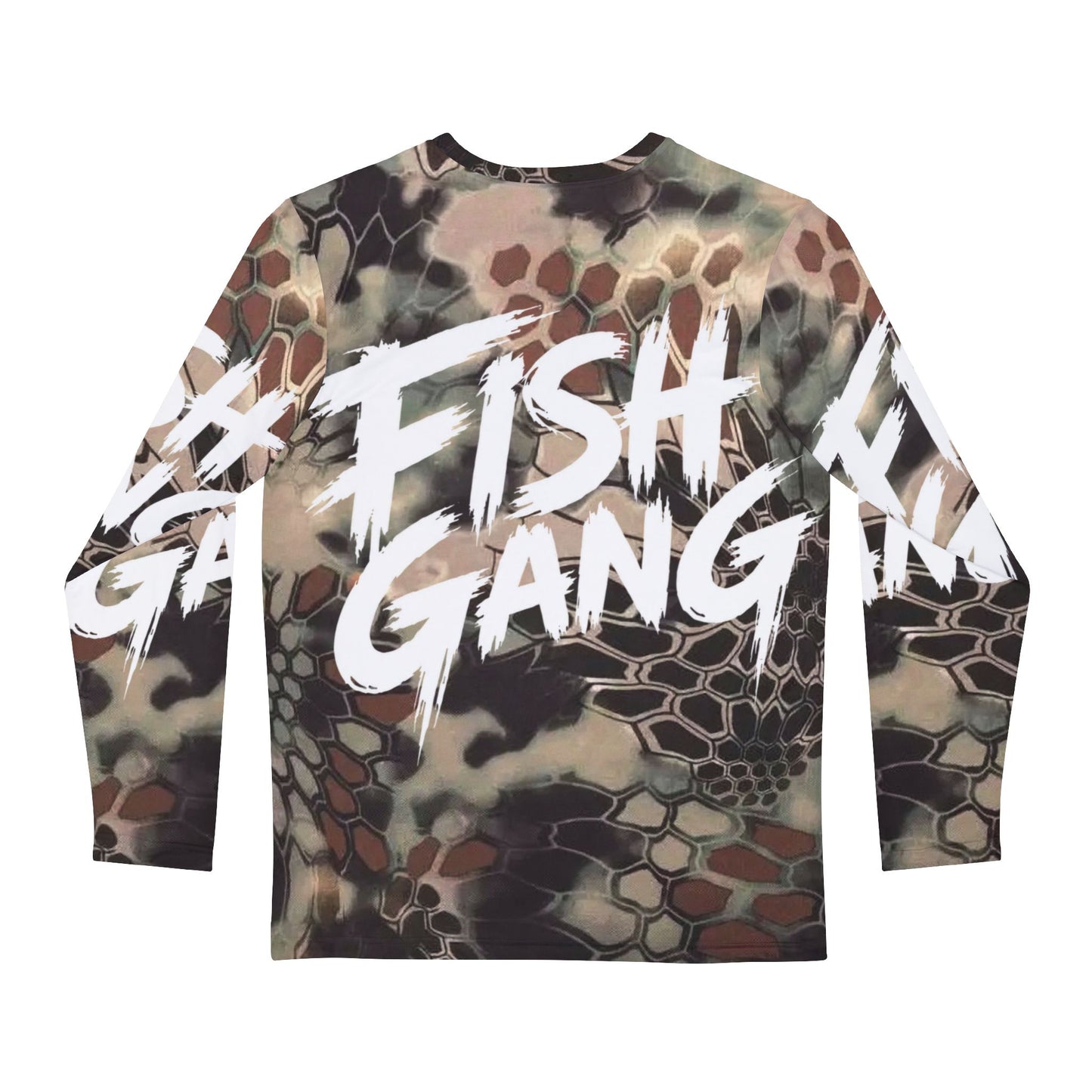 Men's Long Sleeve Shirt | Fish Gang | Kryptek Camo