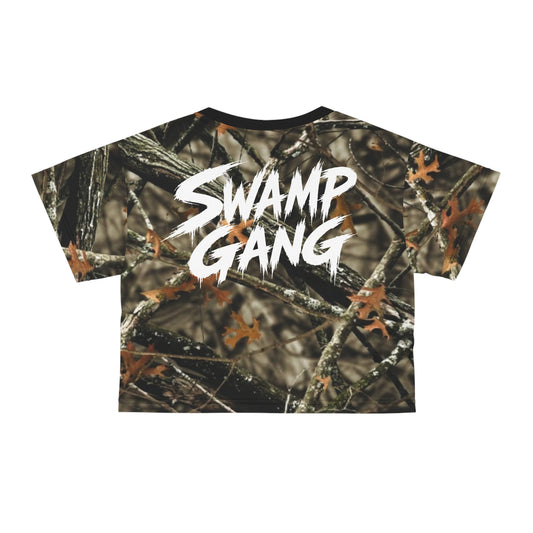 Women’s Crop Tee | Swamp Gang | Mossy Oak Camo