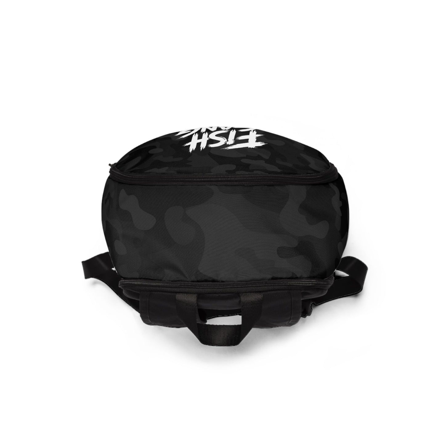Unisex Fish Gang Backpack | Black Camo