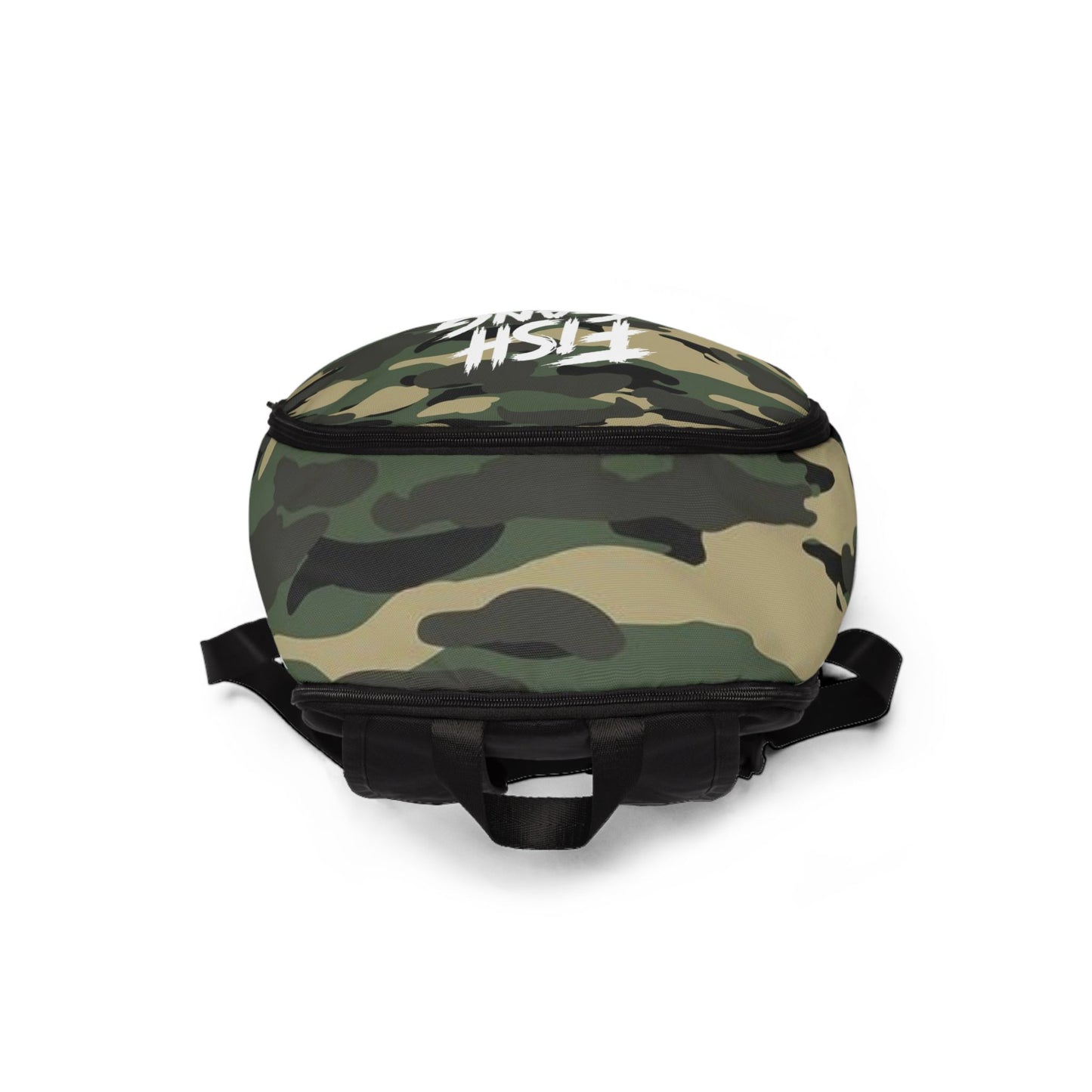 Unisex Fish Gang Backpack | Green Camo