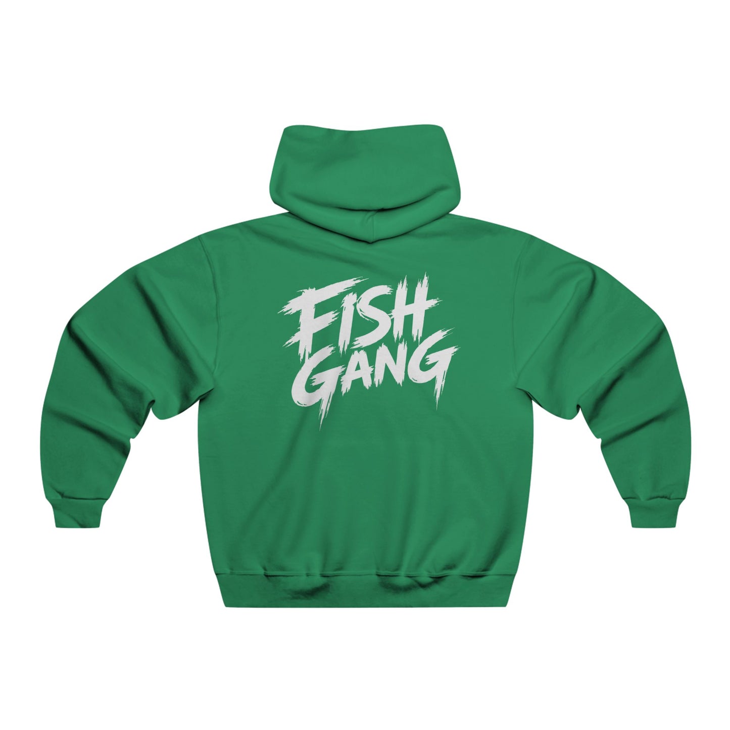 Men's Fish Gang Hoodie | 50% Soft Cotton | 50% Polyester