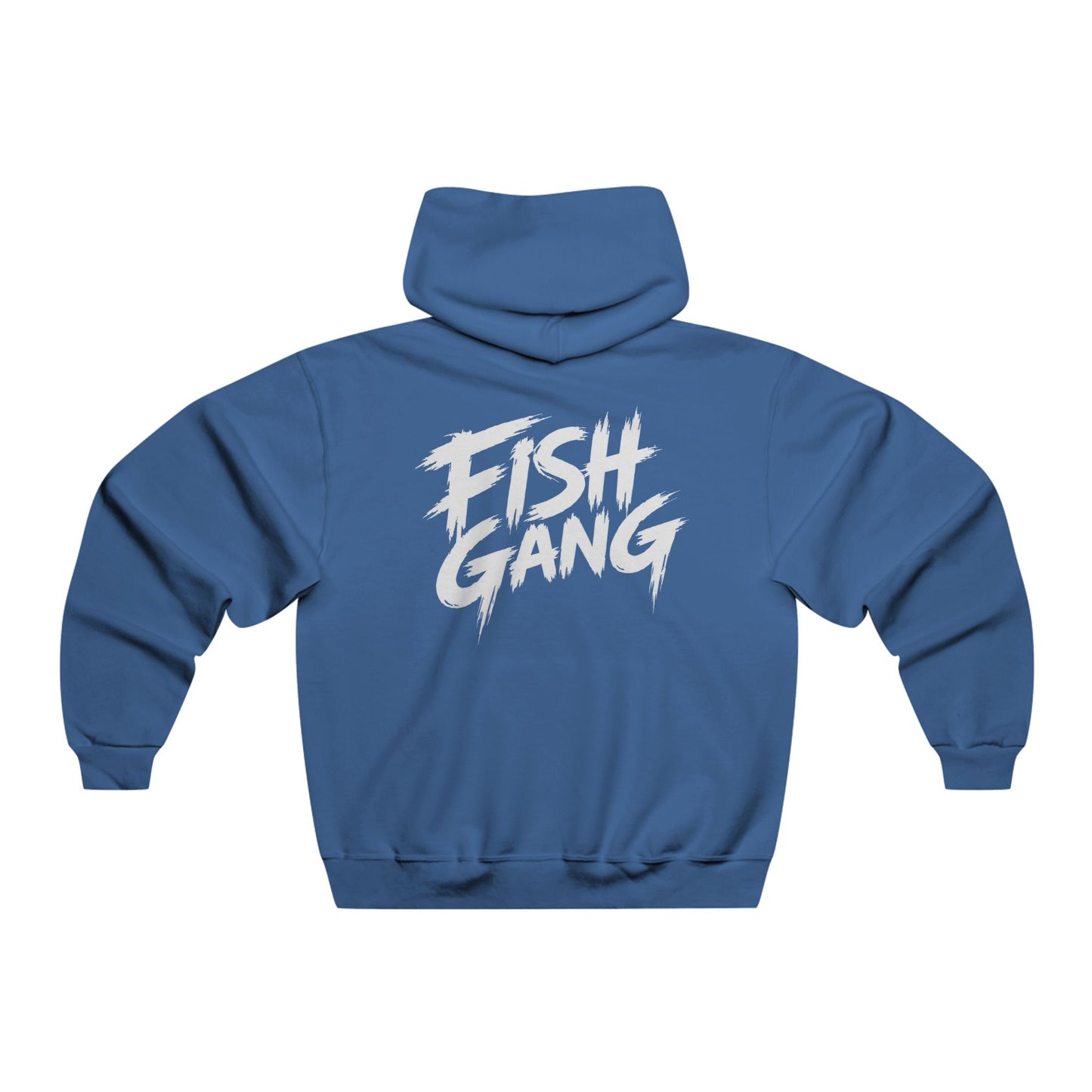 Men's Fish Gang Hoodie | 50% Soft Cotton | 50% Polyester