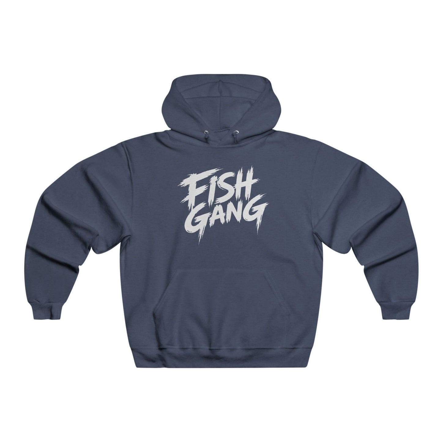 Men's Fish Gang Hoodie | 50% Soft Cotton | 50% Polyester