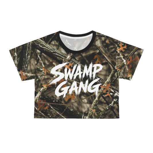 Women’s Crop Tee | Swamp Gang | Mossy Oak Camo