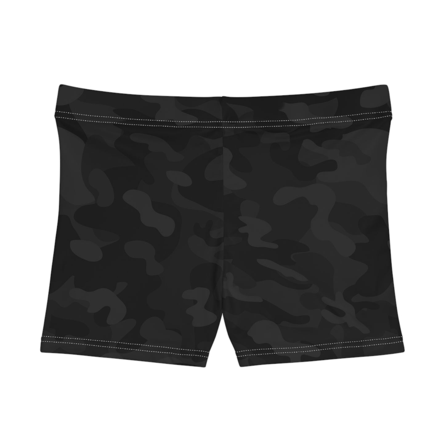 Black Camo | Fish Gang | Women's Shorts | Swim/Activewear