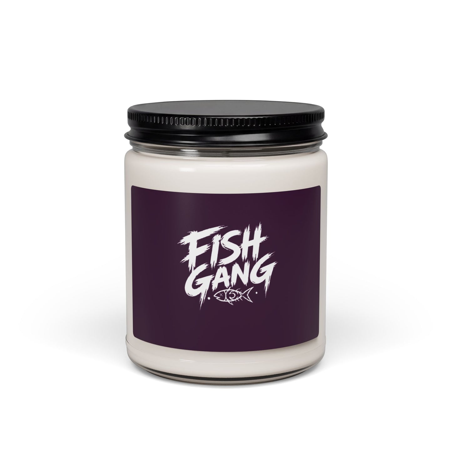Fish Gang Illustration Candle | 9oz Soy Candle