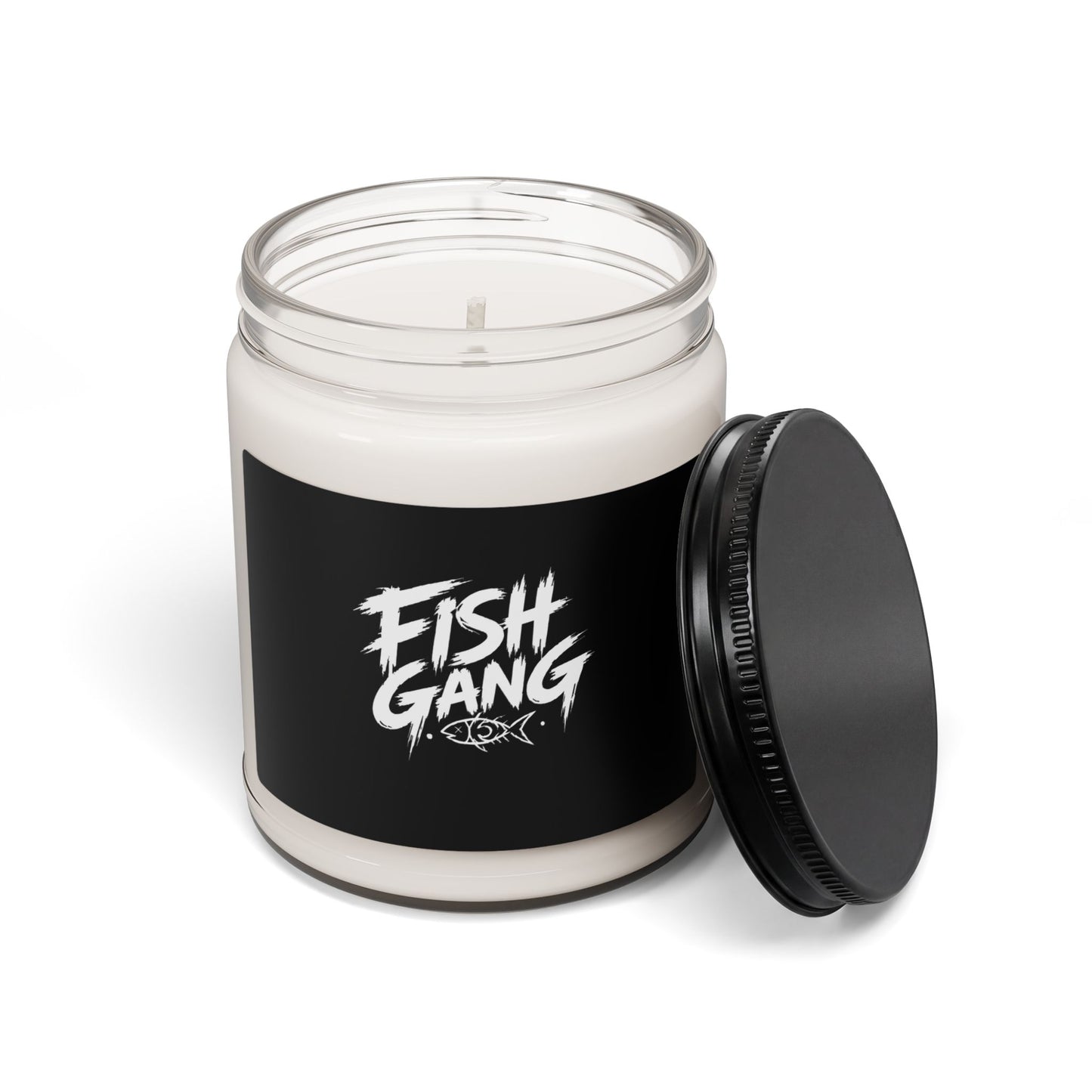 Fish Gang Illustration Candle | 9oz Soy Candle