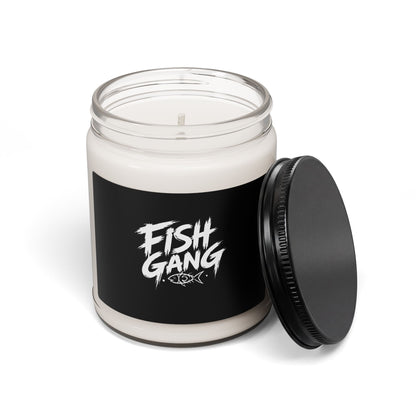 Fish Gang Illustration Candle | 9oz Soy Candle