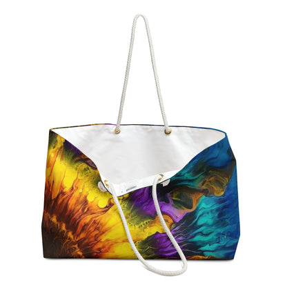 Sunflower Design Weekender Bag