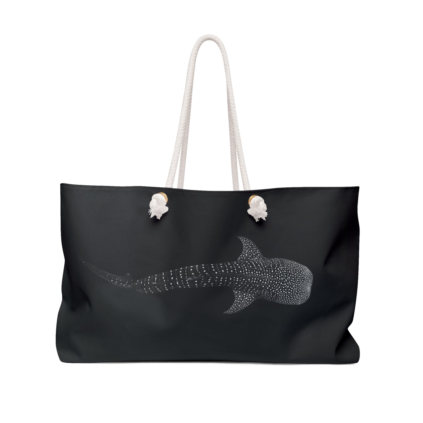 Whale Shark Weekender Bag — Minimal Ocean Travel Tote