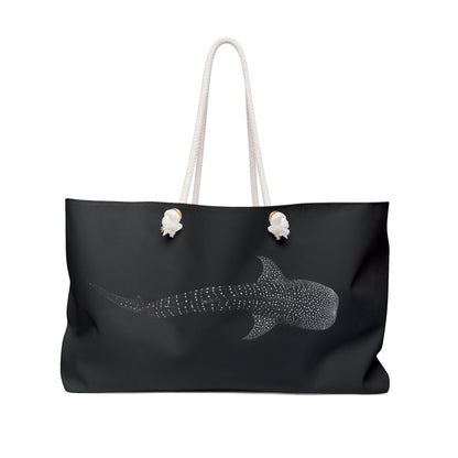 Whale Shark Weekender Bag — Minimal Ocean Travel Tote