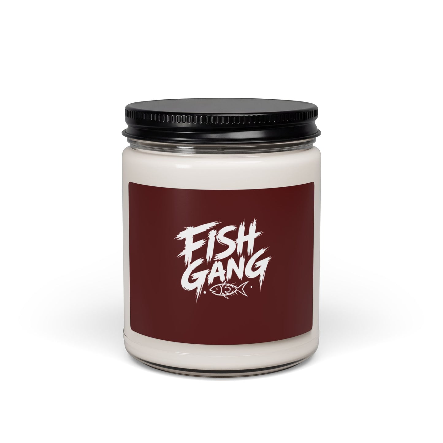 Fish Gang Illustration Candle | 9oz Soy Candle