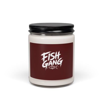 Fish Gang Illustration Candle | 9oz Soy Candle