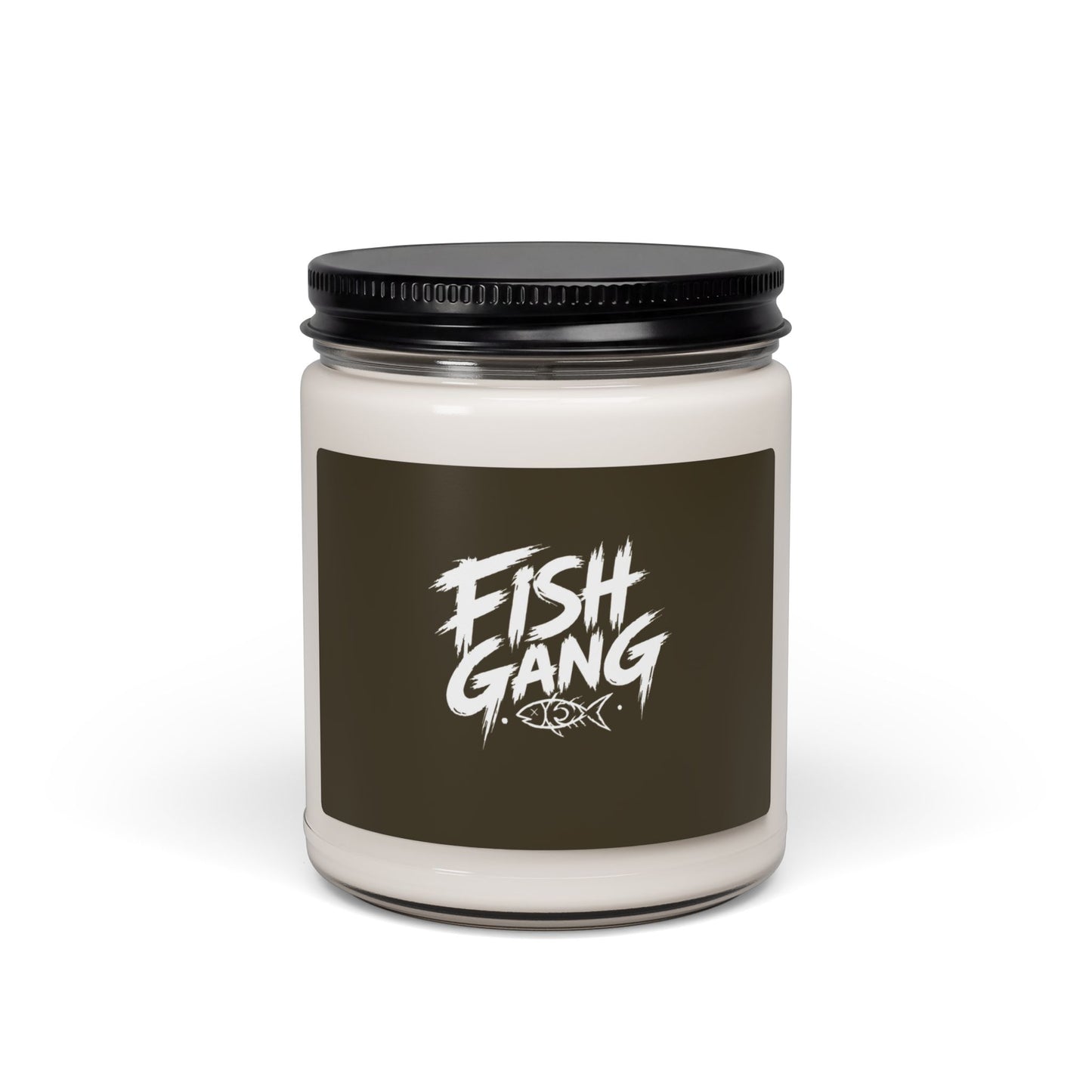 Fish Gang Illustration Candle | 9oz Soy Candle