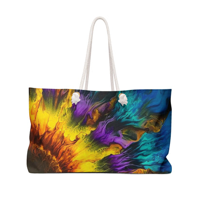 Sunflower Design Weekender Bag