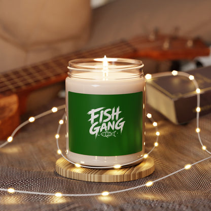 Fish Gang Illustration Candle | 9oz Soy Candle