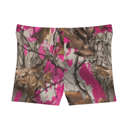 Pink Mossy Oak Camo | Swamp Gang | Women's Shorts | Swim/Activewear