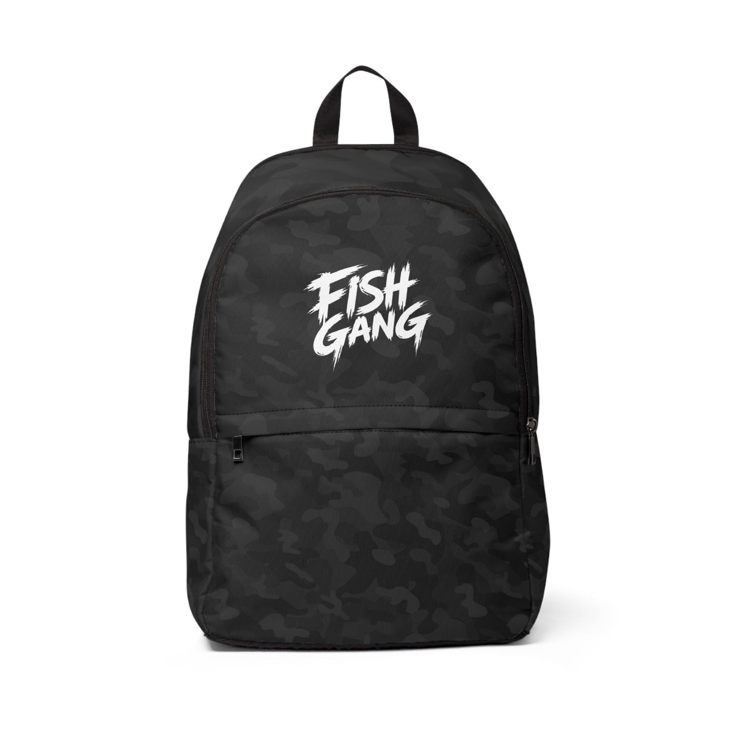 Unisex Fish Gang Backpack | Black Camo