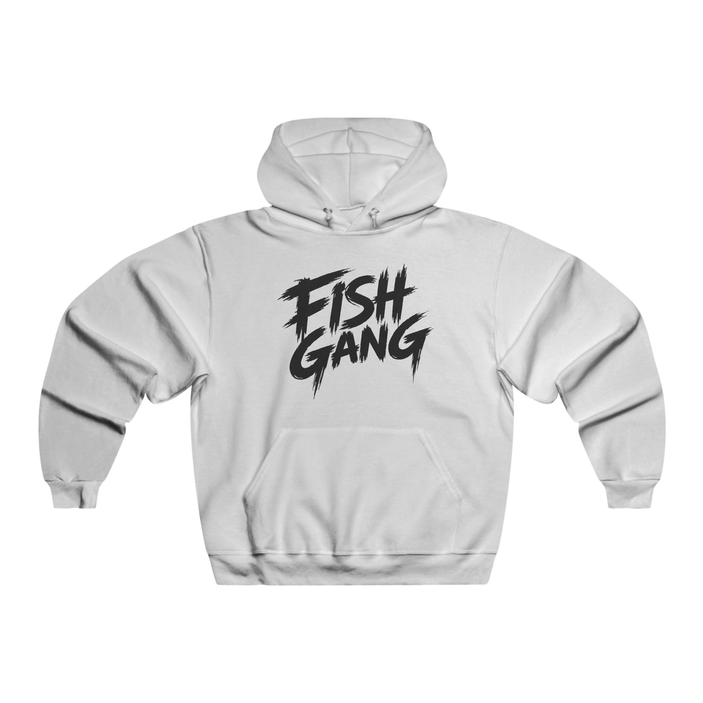 Men's Fish Gang Hoodie | 50% Soft Cotton | 50% Polyester