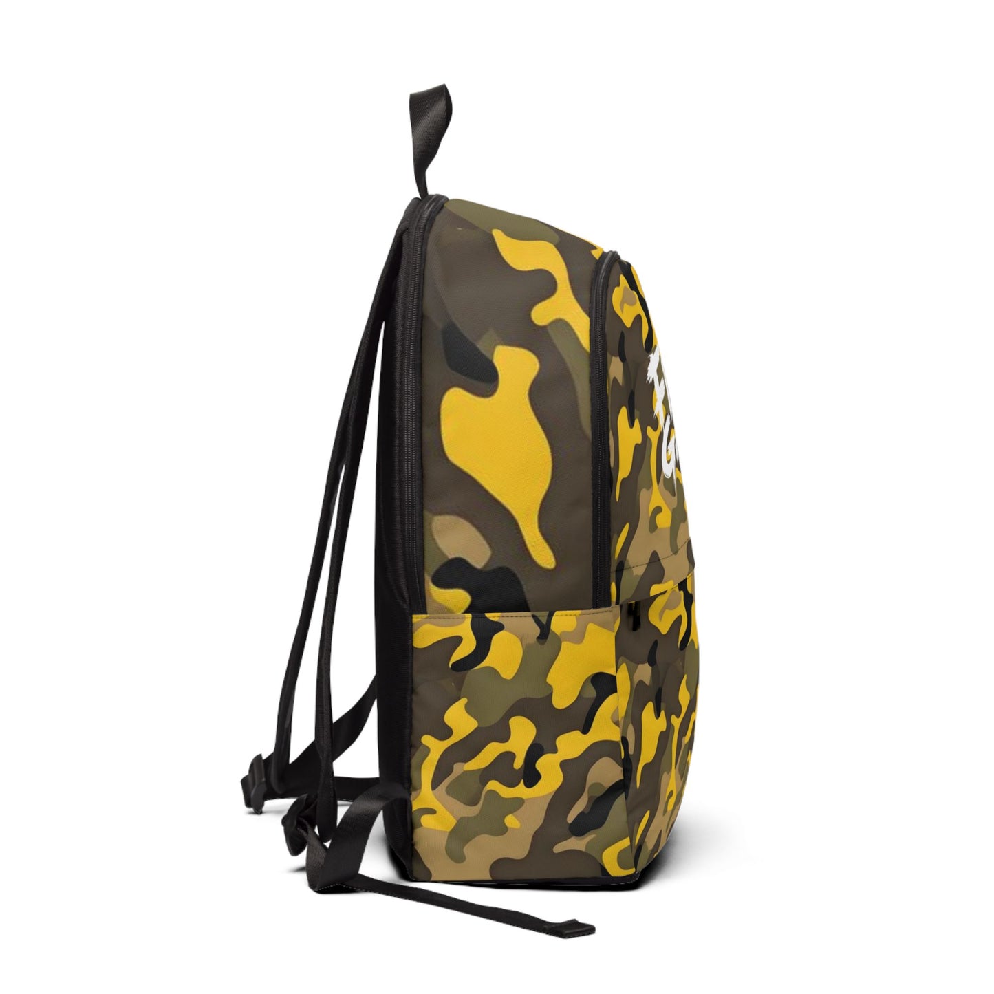 Unisex Fish Gang Backpack | Yellow Camo
