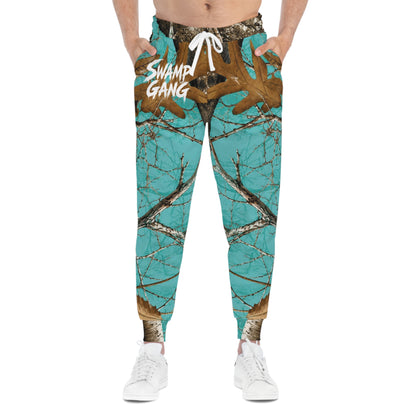 Athletic Joggers | Swamp Gang | Unisex | Teal Mossy Oak