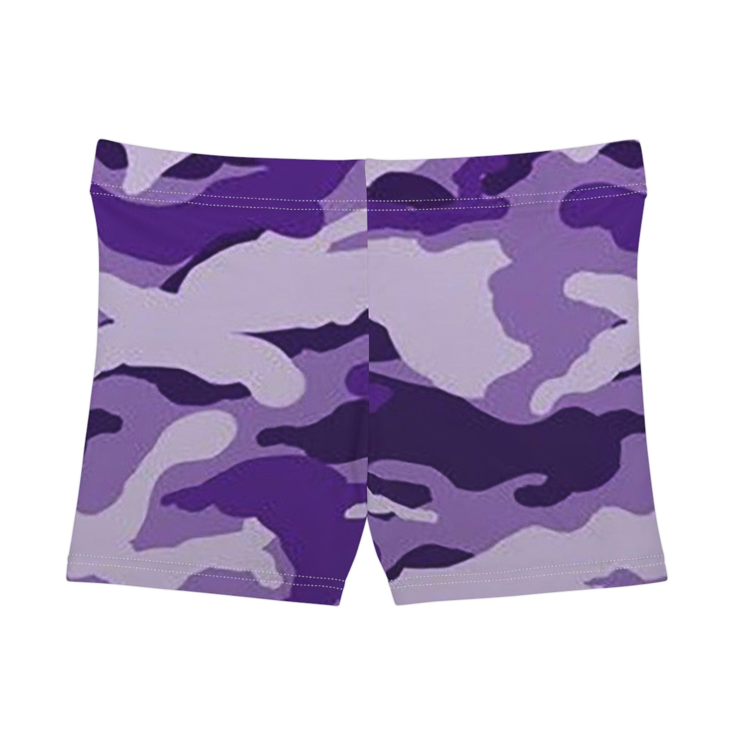 Purple Camo | Fish Gang | Women's Shorts | Swim/Activewear