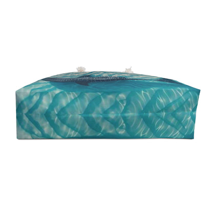 Whale Shark Weekender Bag — Ocean Beach Tote for Travel & Swim
