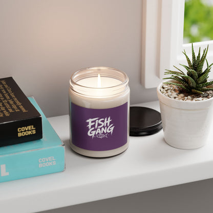 Fish Gang Illustration Candle | 9oz Soy Candle