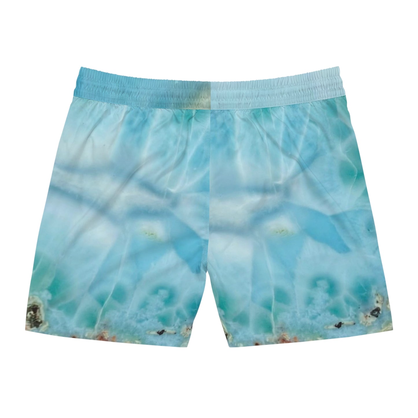 Men's Mid-Length Swim Shorts | Fish Gang | Larimar Stone Design