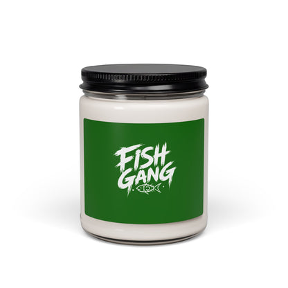 Fish Gang Illustration Candle | 9oz Soy Candle