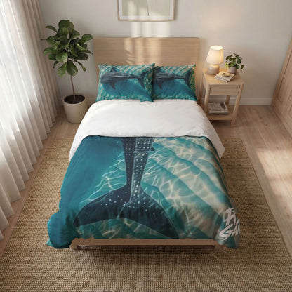 Quilt Cover Set Of Three | Fish Gang | Live Free, Reel Free