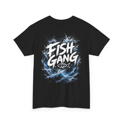 Unisex Heavy Cotton Tee | Fish Gang Blue