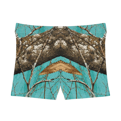Teal Mossy Oak Camo | Swamp Gang | Women's Shorts | Swim/Activewear
