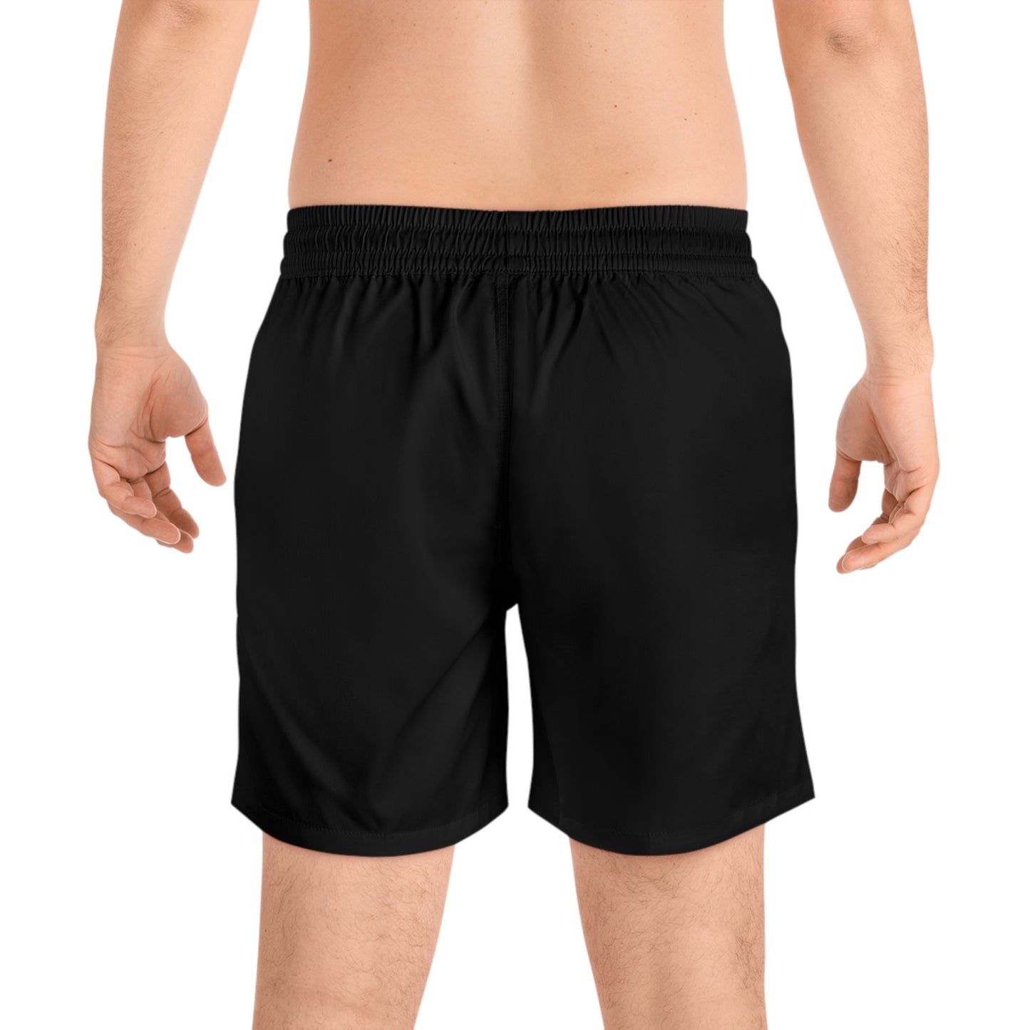 Men's Mid-Length Swim Shorts | Fish Gang | Gold Design