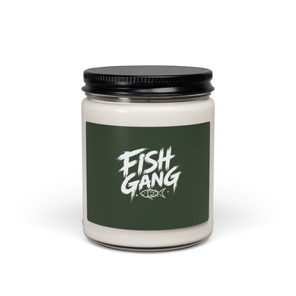 Fish Gang Illustration Candle | 9oz Soy Candle