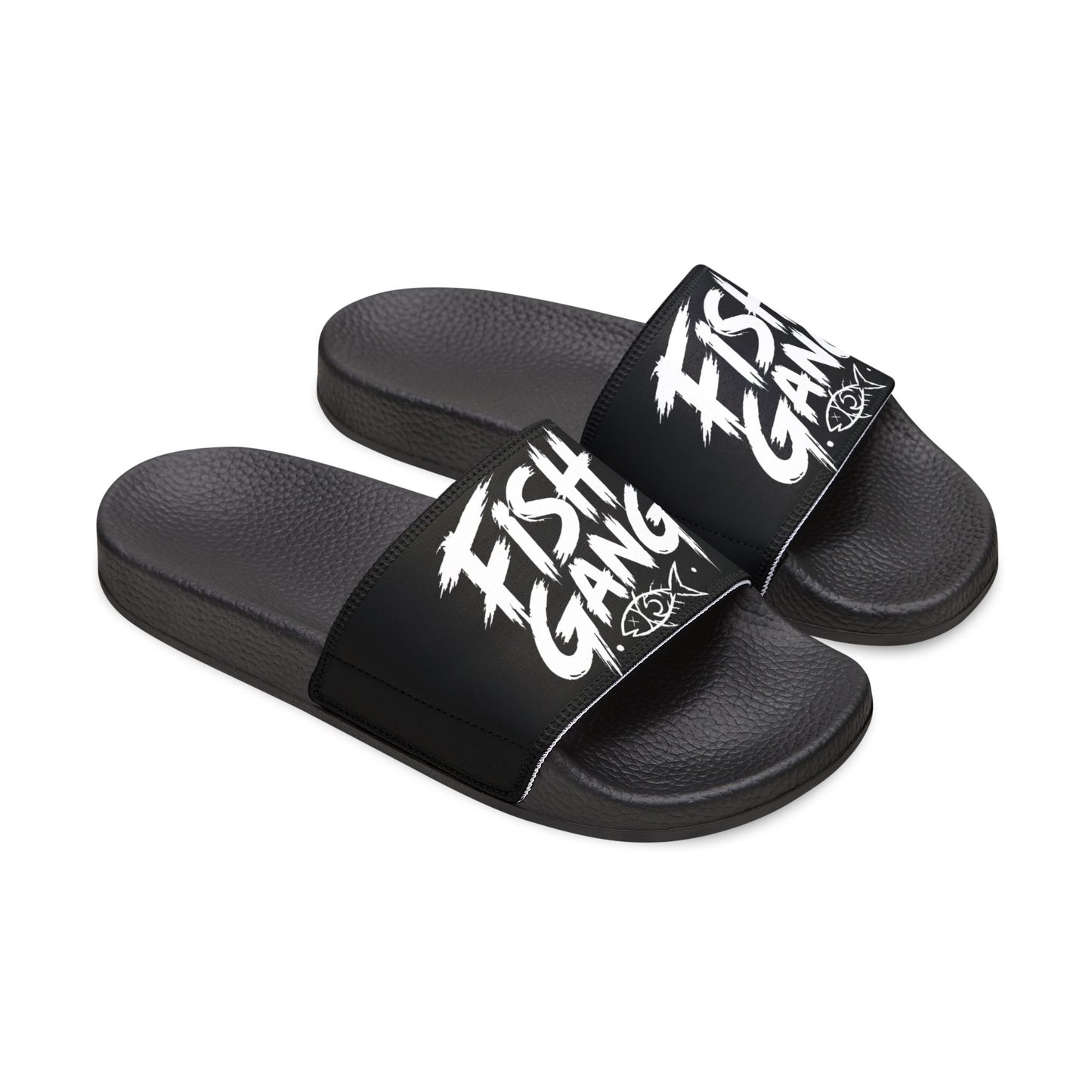 Fish Gang Logo Slide Sandals