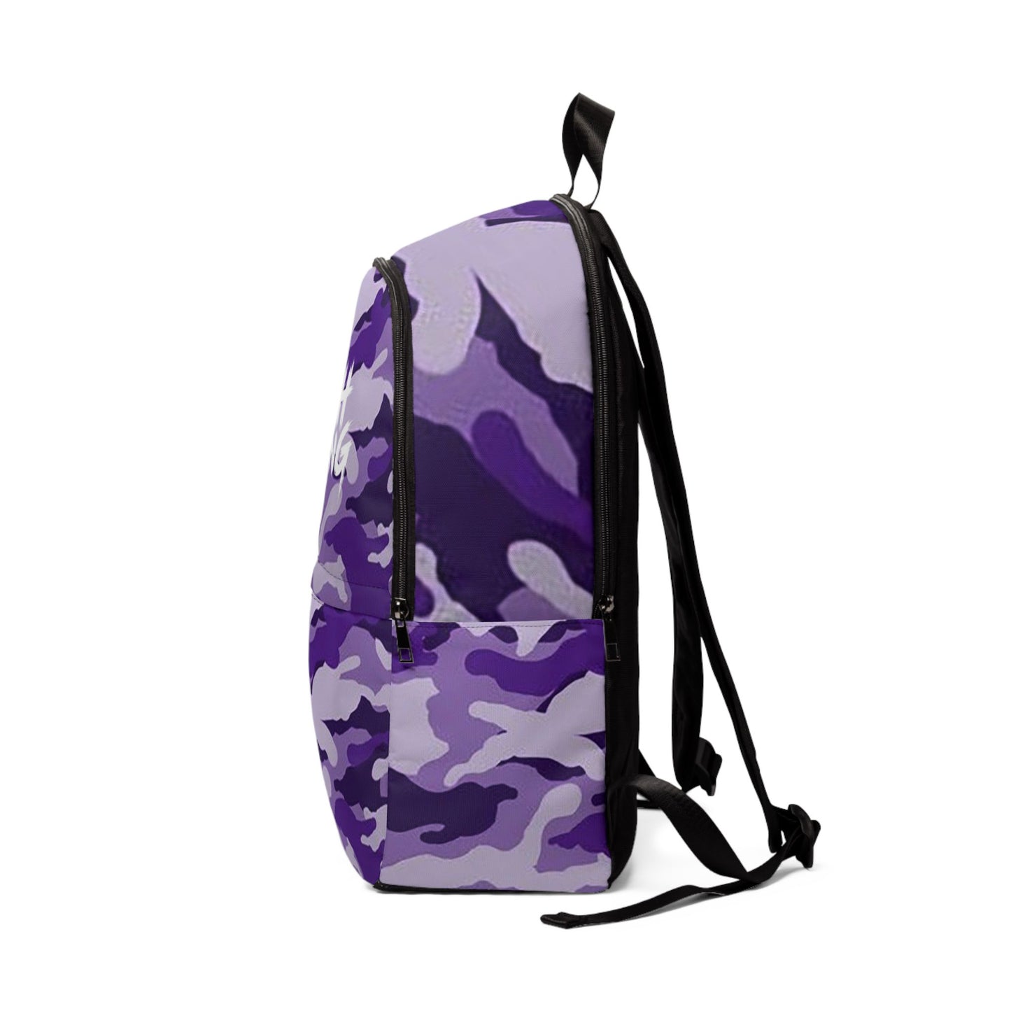 Unisex Fish Gang Backpack | Purple Camo