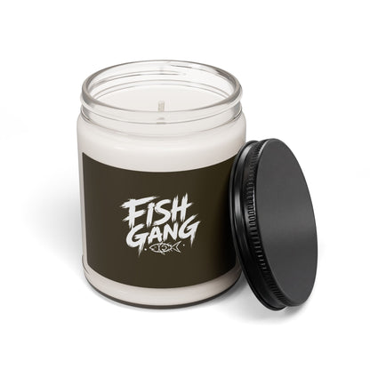 Fish Gang Illustration Candle | 9oz Soy Candle