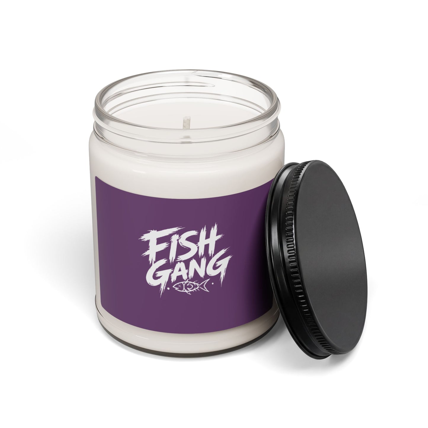 Fish Gang Illustration Candle | 9oz Soy Candle