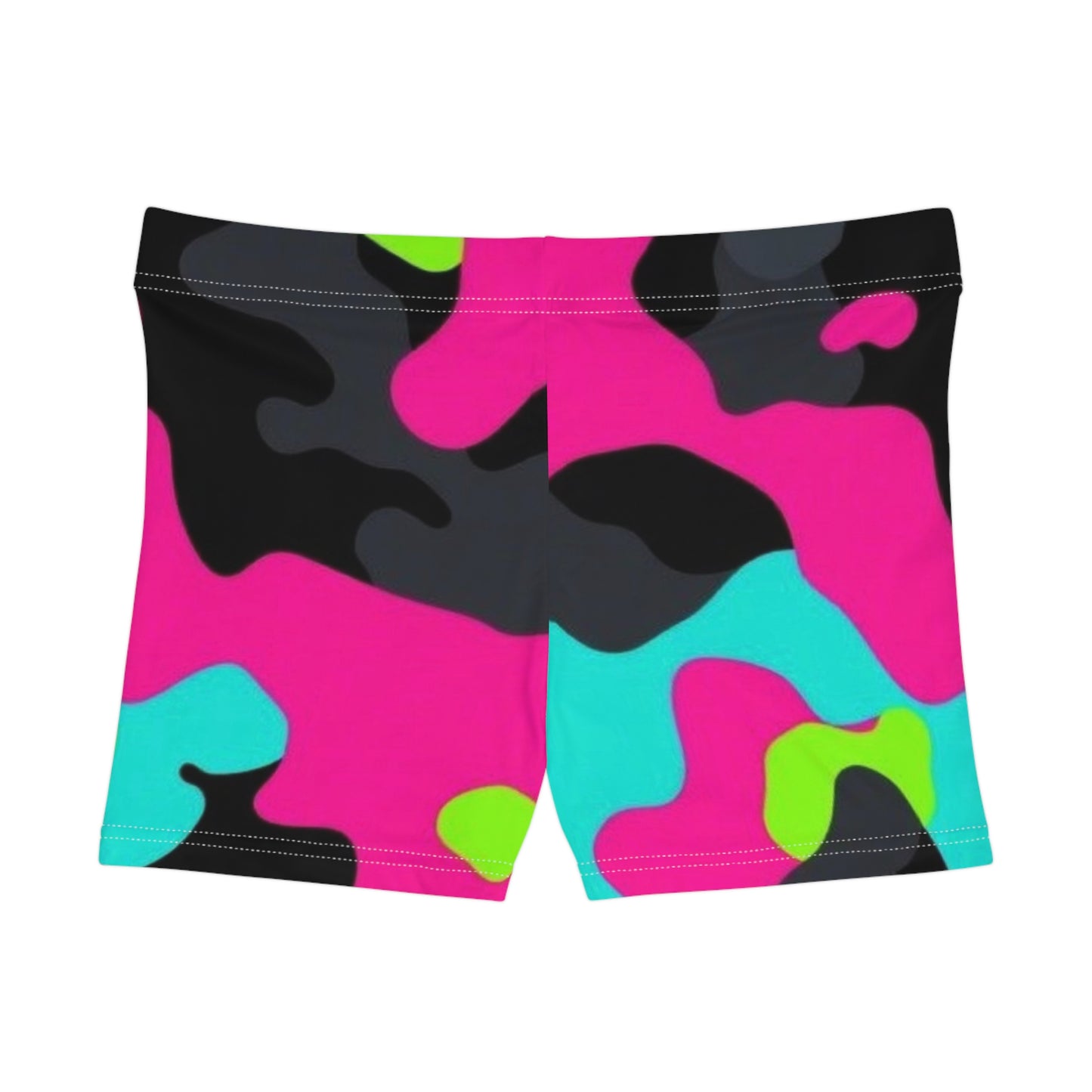Neon Camo | Fish Gang | Women's Shorts | Swim/Activewaer
