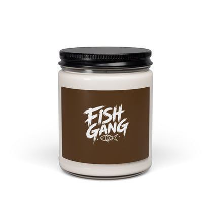 Fish Gang Illustration Candle | 9oz Soy Candle