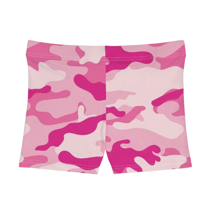 Pink Camo 'Fish Gang' Women's Shorts | Swim/Activewear