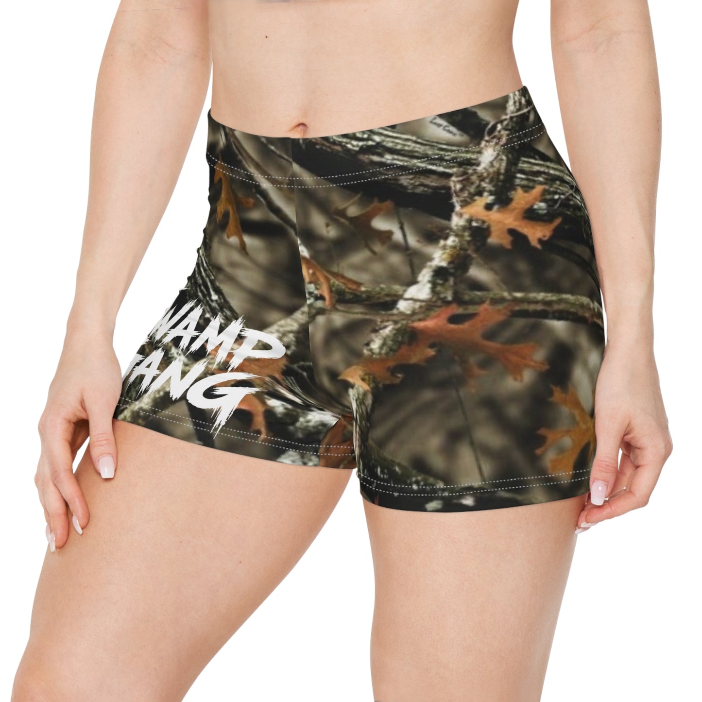 Mossy Oak Camo | Swamp Gang | Women's Shorts | Swim/Activewear