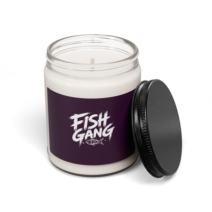 Fish Gang Illustration Candle | 9oz Soy Candle