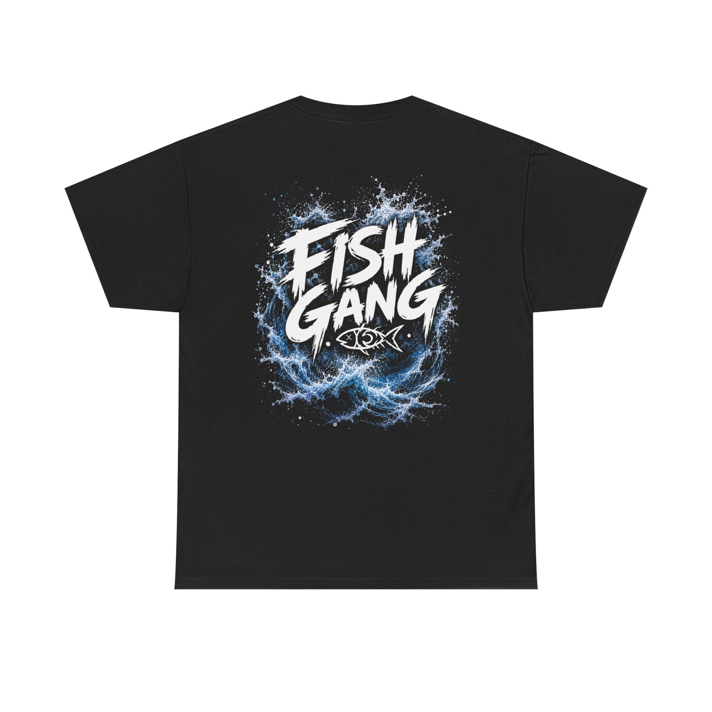 Unisex Heavy Cotton Tee | Fish Gang Blue